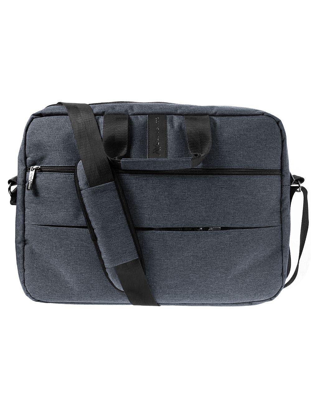 L'AVVENTO BG63A | Office Laptop Shoulder Bag | Fits up to 15.6? Laptops, Durable Material, Multi-Pocket Design | Business & Travel | Gray