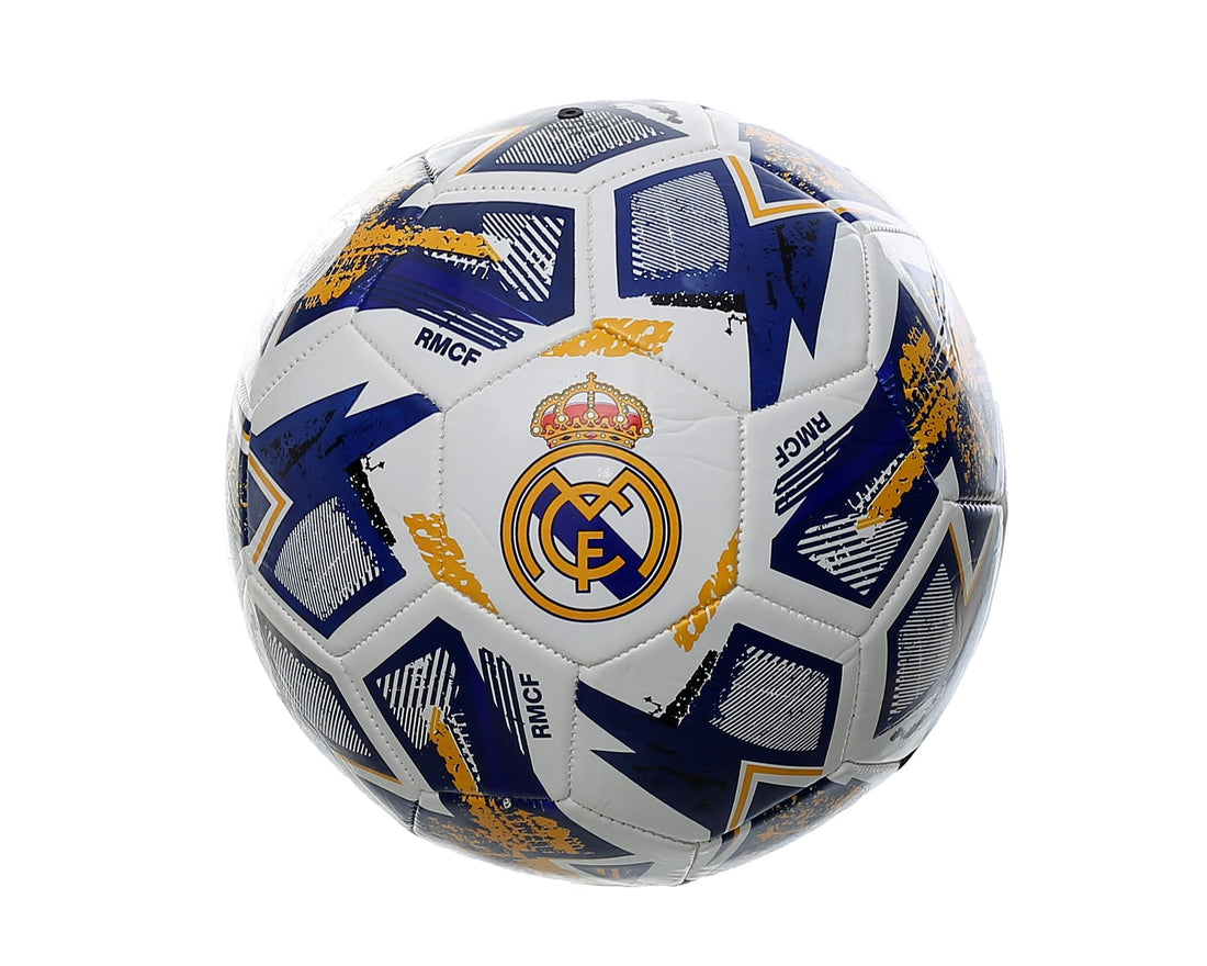 Minsa Real Madrid Fully Stitched Football, Multicolor