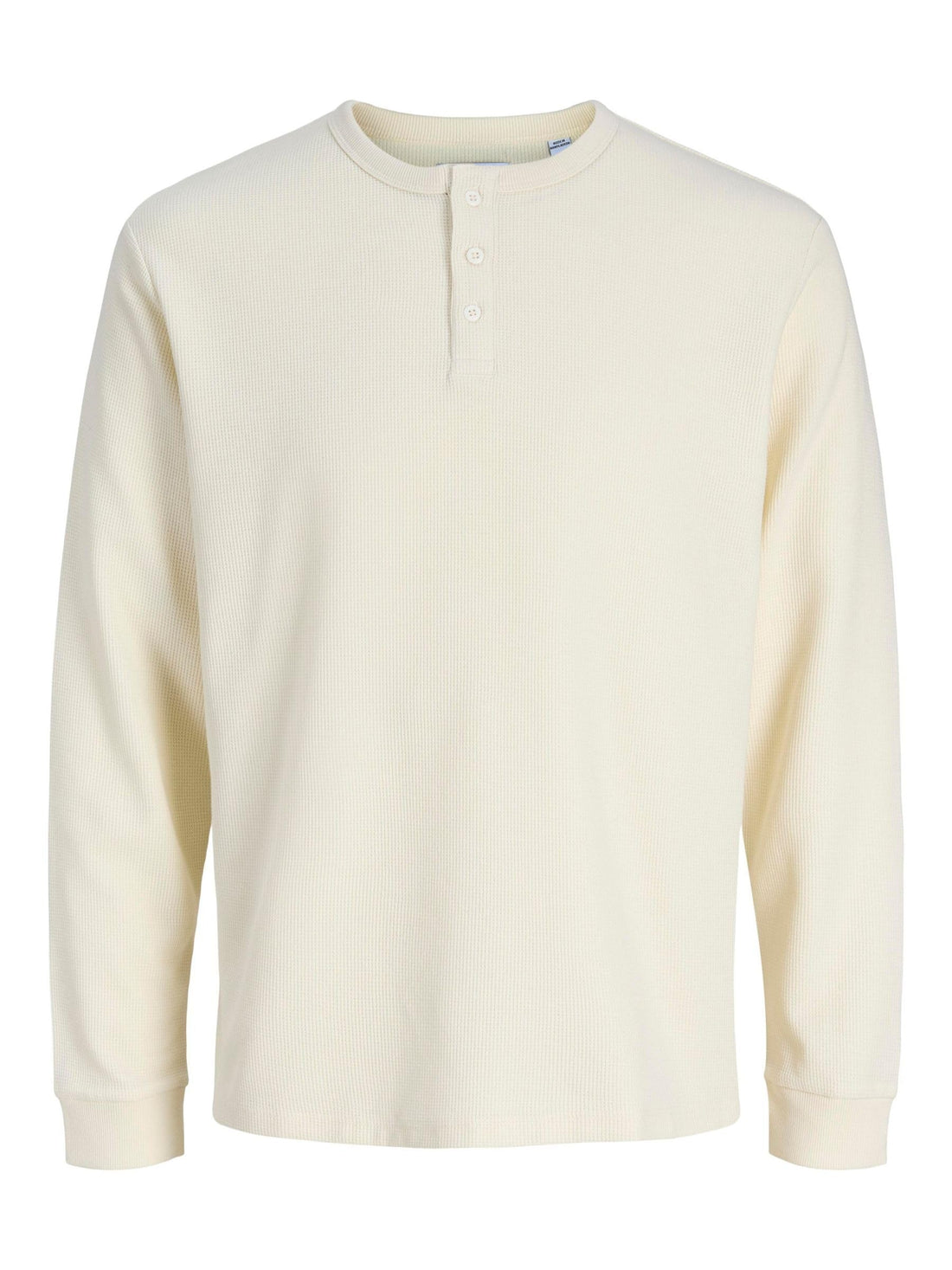 JACK & JONES Mens JJEDOVER HENLEY LS TEE NOOS Modern (pack of 1)