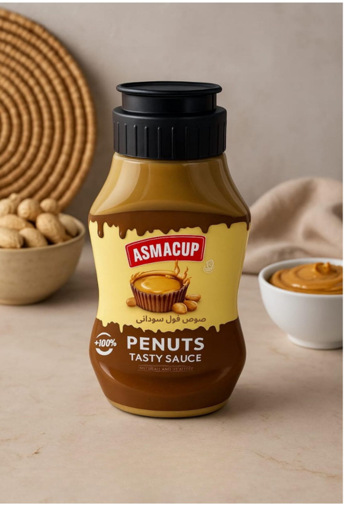 Peanut Butter Premium Sauce – 225g | Smooth & Creamy Peanut Sauce | No Palm Oil | Rich Natural Flavor | Perfect for Desserts, Shakes & Pancakes