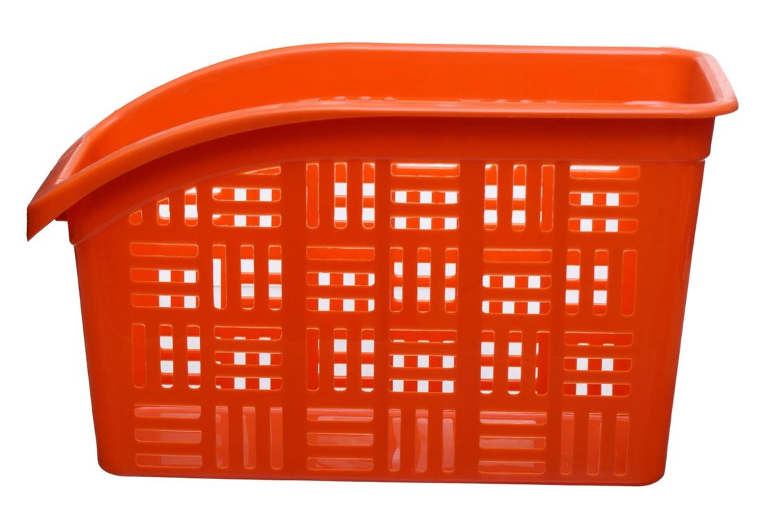 Lux Refrigerator Storage Basket 30Cm - Orange