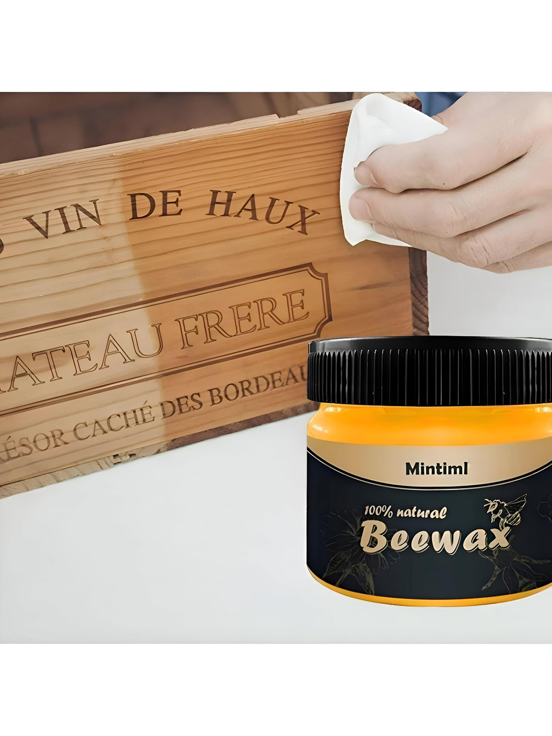 Gently Rejuvenate Wood with Ultrina Multifunctional Beeswax Moisturizer and Cleaner (Twin Size), Now @ Amazon's