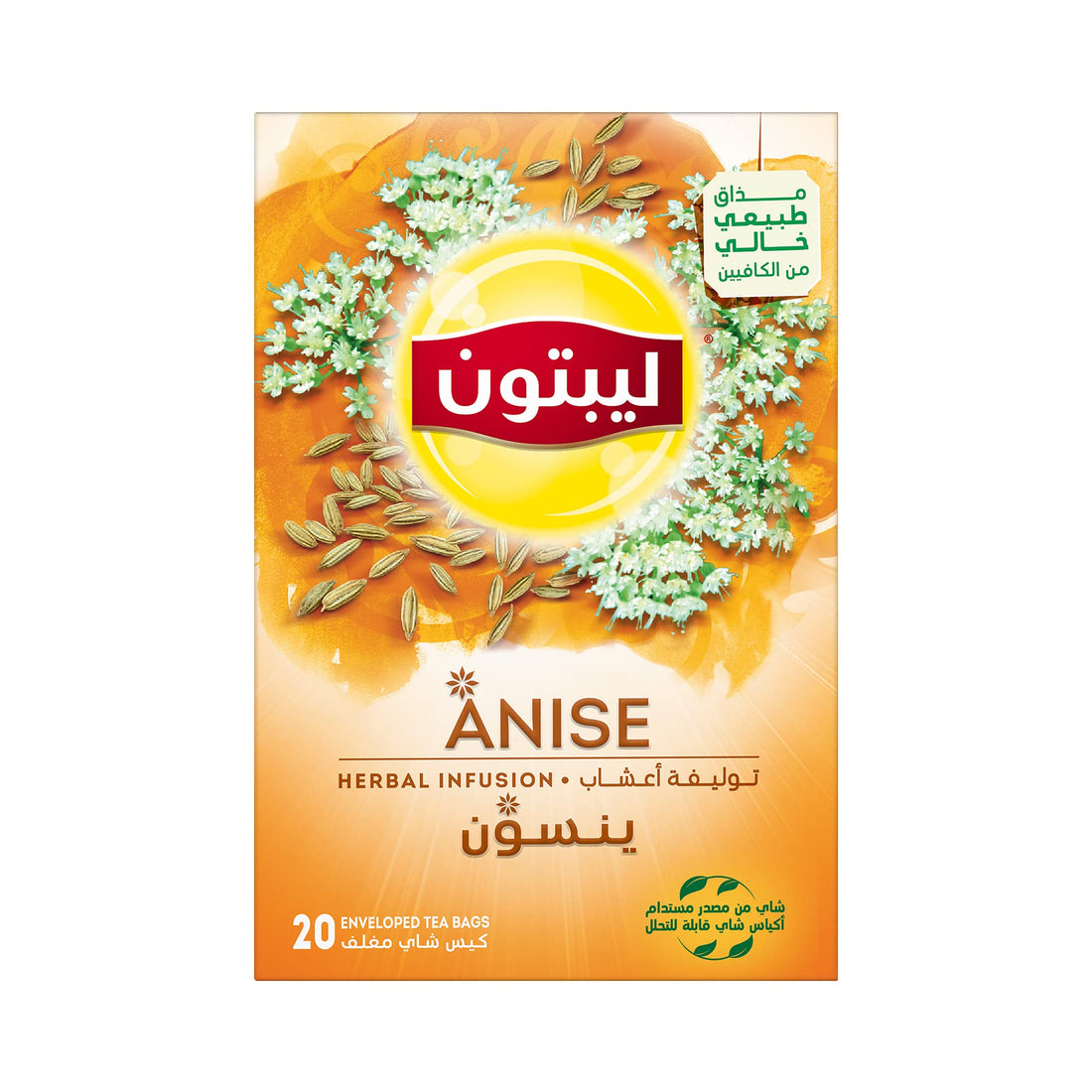 Lipton Herbal Infusion Tea Bags - Anise, 20s