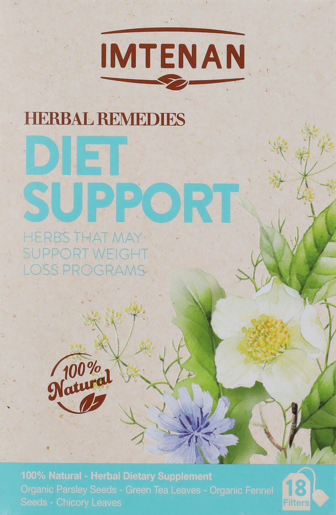 Imtenan Diet support tea 18 bags