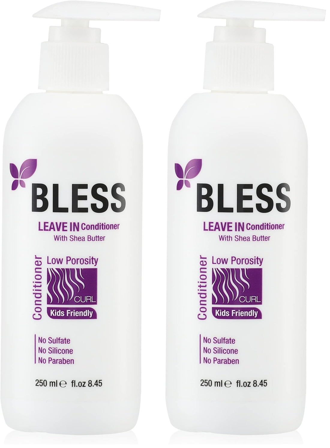 Bless Leave In Conditioner With Shea Butter, 250Ml (Pack of 2)