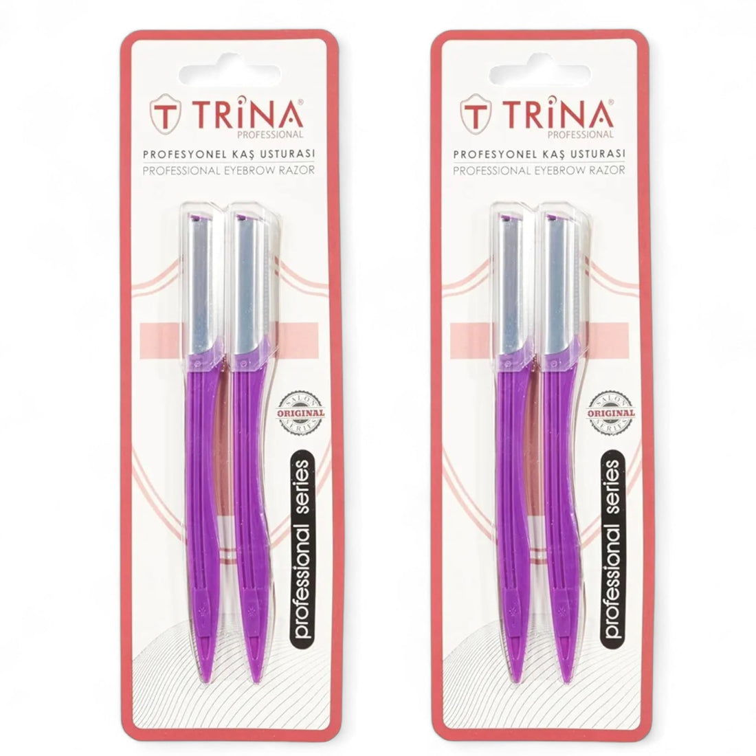 Trina Facial Hair Removal Blades for Women 4 Pieces