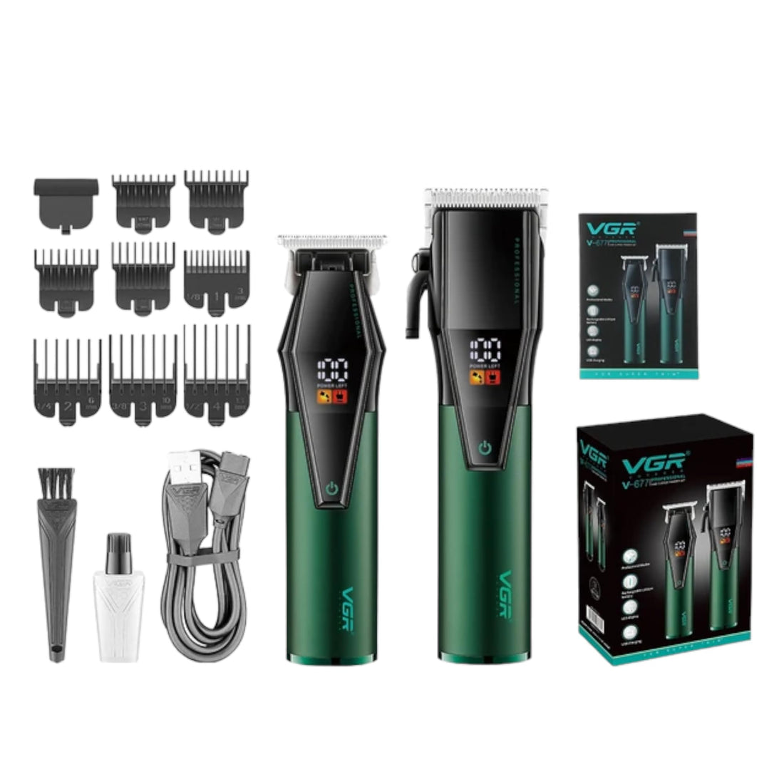 Vgr V-677 Professional Rechargeable Shaver Kit