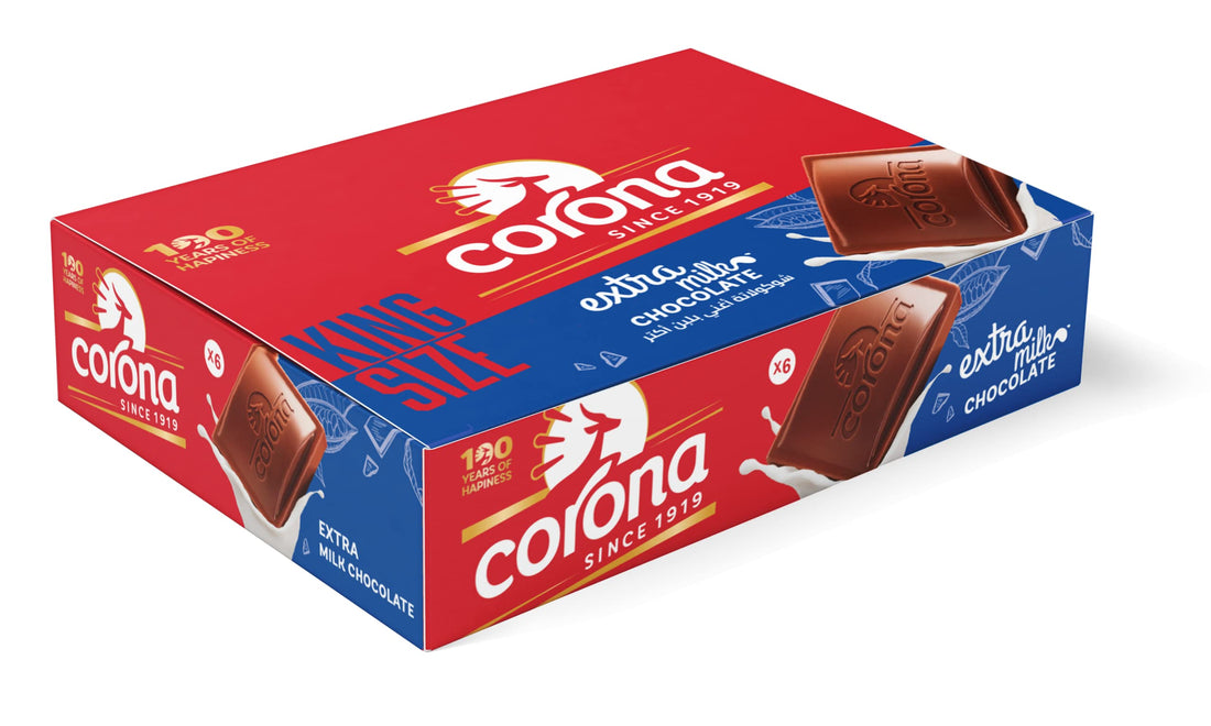 Corona Extra Milk Chocolate - 6 Pcs