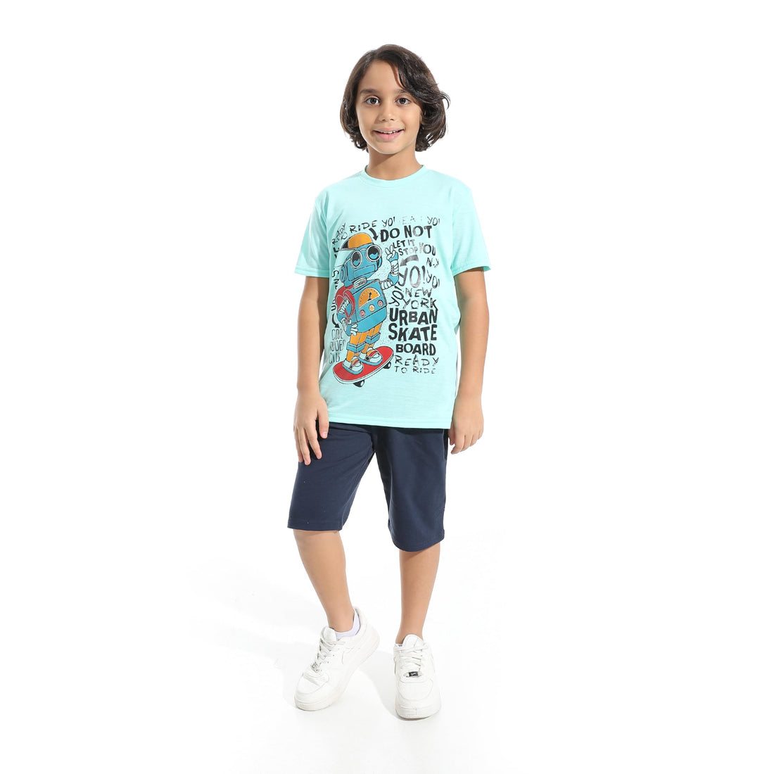 Boys Boys' printed t-shirt and shorts set Boys' printed t-shirt and shorts set