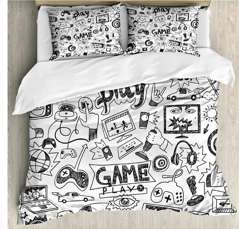 a.m.j Solid 6 Piece Sheet Set Pure Cotton High Quality 2 Bed Sheet 120cm with 2 Pillow Cases 120cm with 2 Pillow Cases 50x70 &
