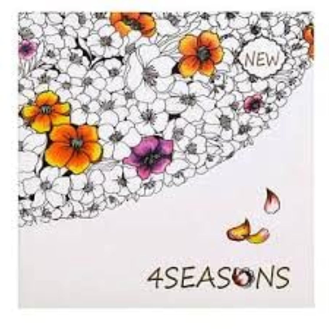 4 Seasons Coloring Book - 24Pages