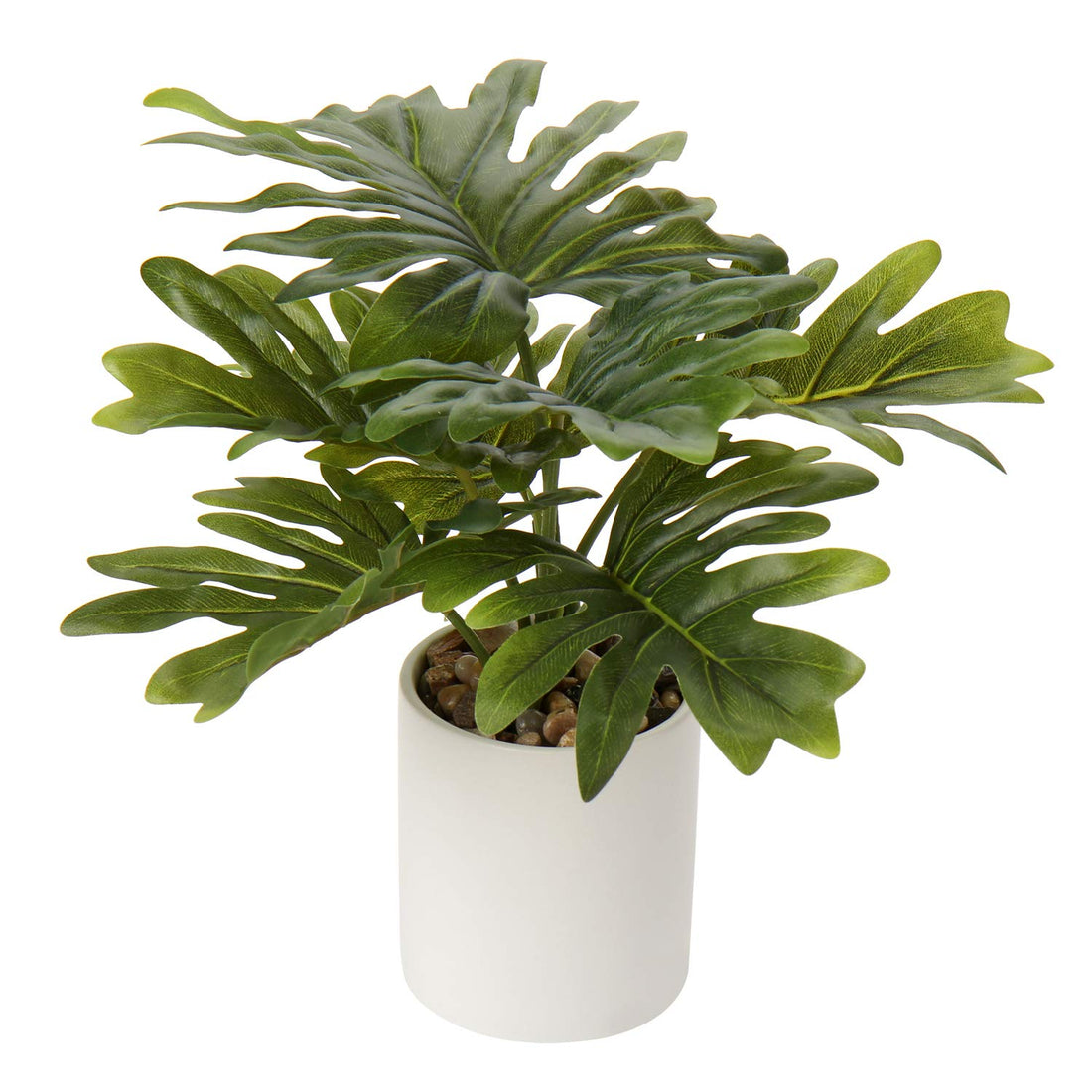 Hollyone Artificial Plants Splitphilo Monstera Fake Plant Indoor Decorative Tropical Faux Plants Aesthetic Room Décor Plants for Home Bedroom Office Desk Decoration