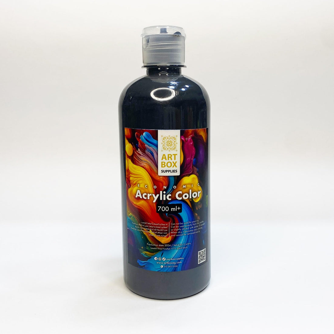 Acrylic Color - Black / 700ml