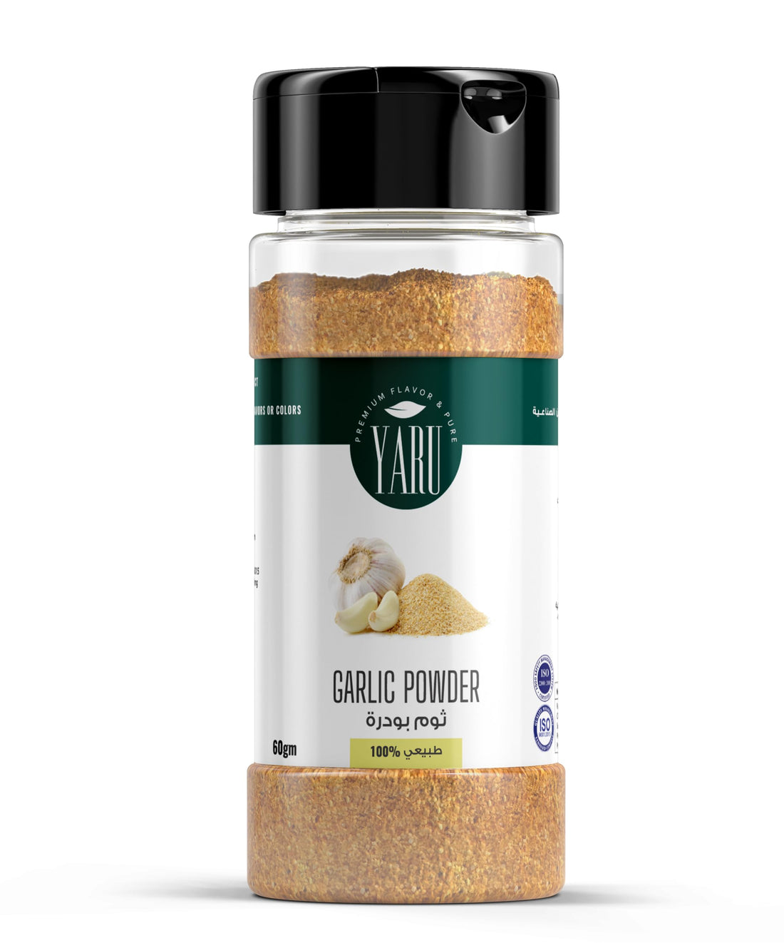 Yaru dried garlic powder jar 70gm