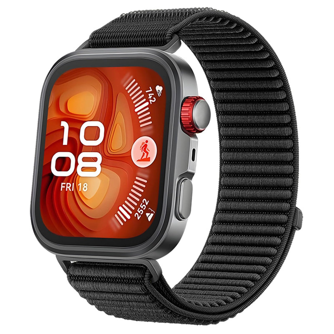 Dl3 Mobilak Nylon Strap for Huawei Watch Fit 3 / Huawei Watch Fit 4 / Fit 4 Pro Band, Men and Women Breathable Elastic Bracelet, Adjustable Straps Replacement Band Sport Watchband
