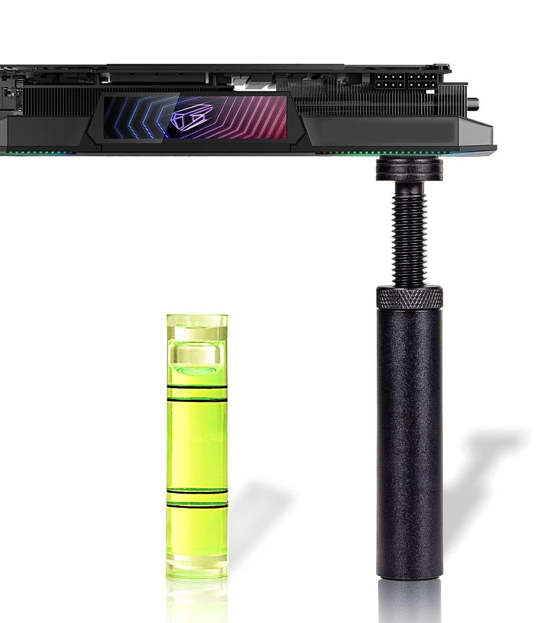 GPU Support Bracket, Graphics Card GPU Brace Support, Video Card Sag Holder Bracket, GPU Stand, L(70-120mm