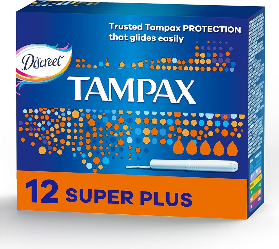 Super Plus Tampons with Applicator 12s