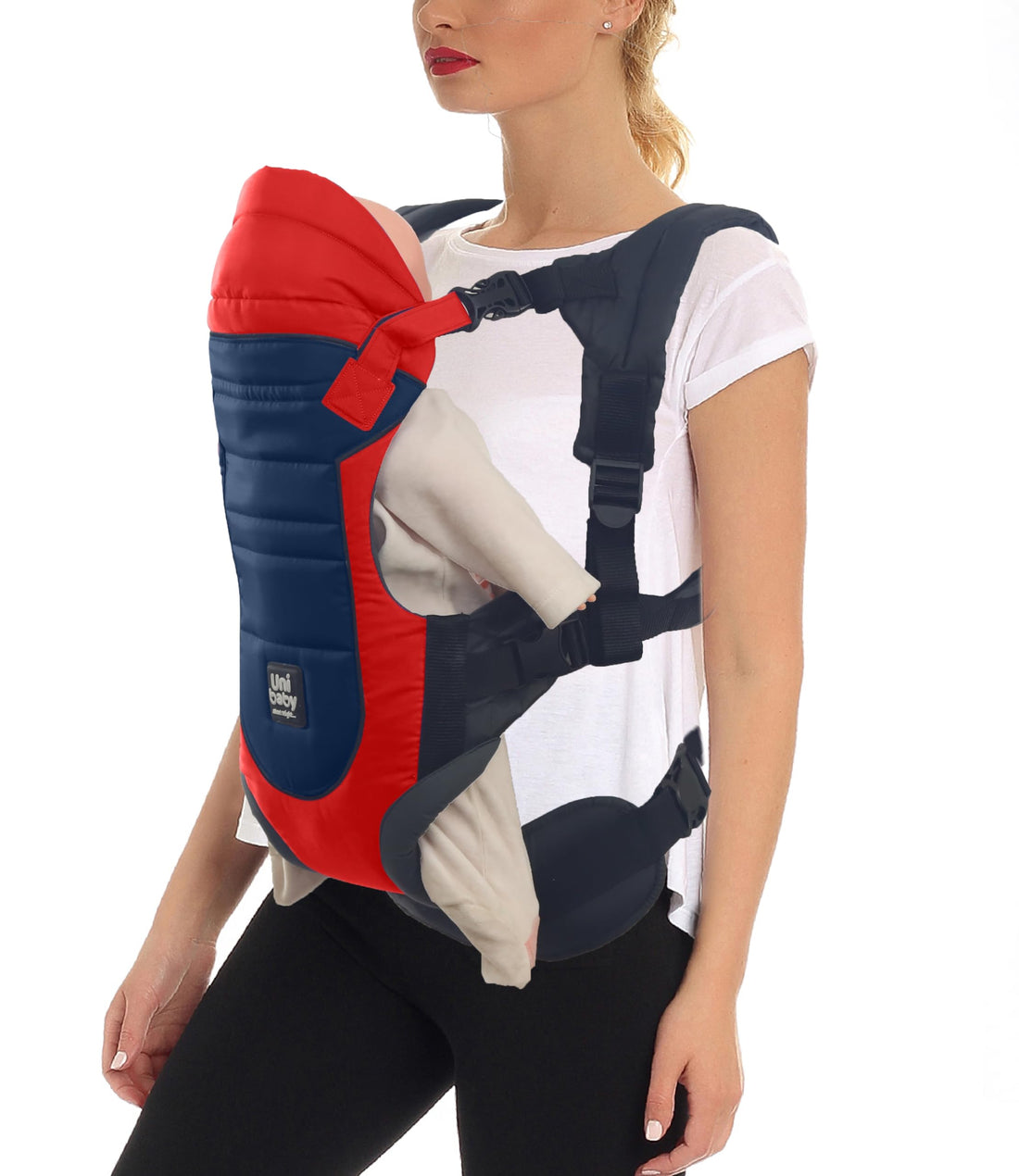 Uni-baby baby carrier uni baby red
