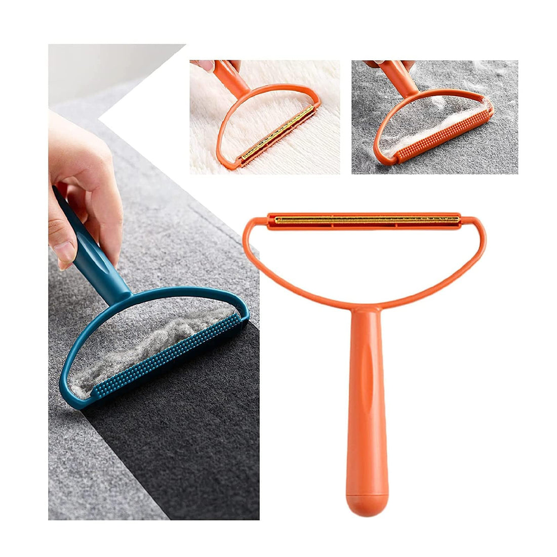 Portable Wood Lint Remover Manual Clothes Cleaning Fuzz Shaver, Restores Your Clothes and Fabrics Quick Epilator Wool Products Combing Suede Lint Blankets Lint Removal (Pink)