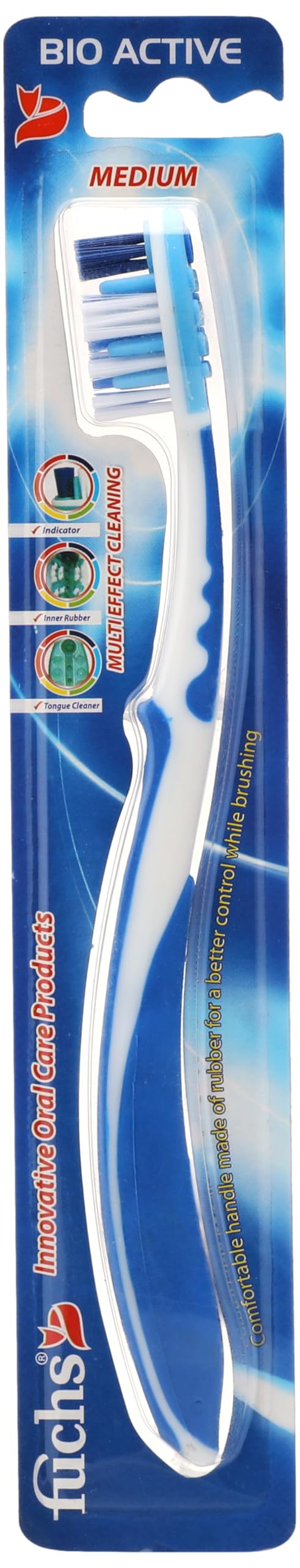 فرشاة فوكس بايو اكتيف (Toothbrush Fuchs Bio Active ) , assorted color