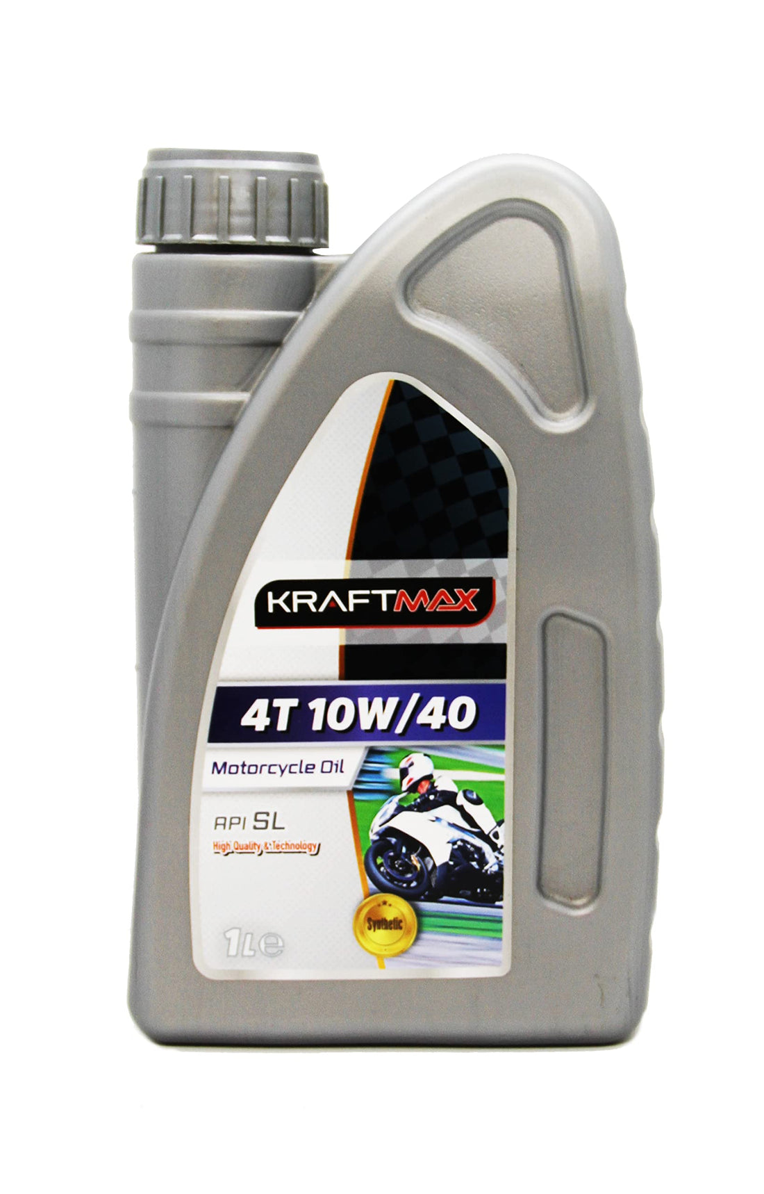 Synthetic motor oil for Motorcycles 10w-40 4T 1 Litre