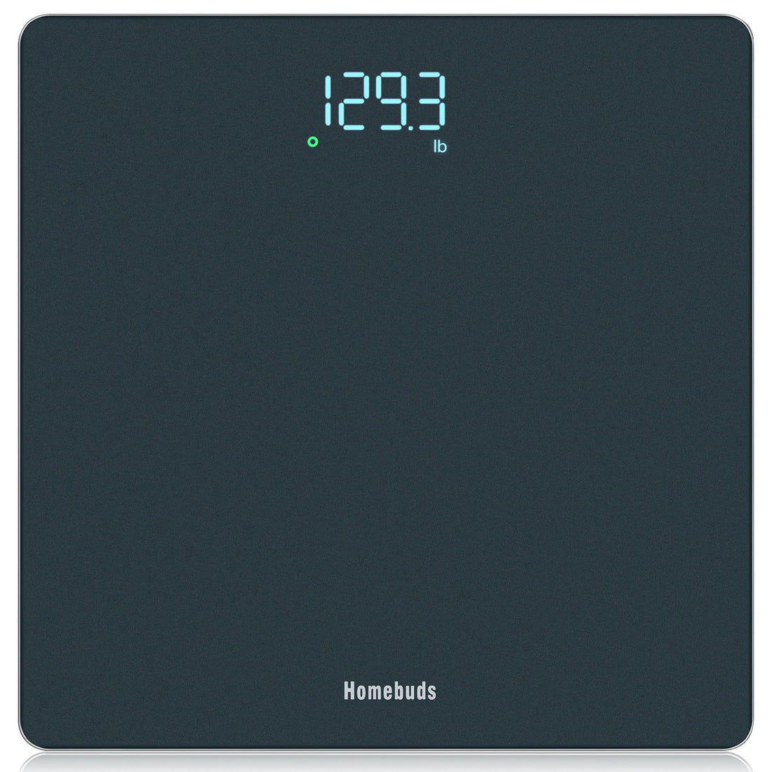 Homebuds Bathroom Scale for Body Weight, Precision 0.1lb by Our Professional Scale Factory Since 2001, Digital Weight Scale LED Display and Step-On, 3*AAA Batteries Included, 400lb/182kg, Blue
