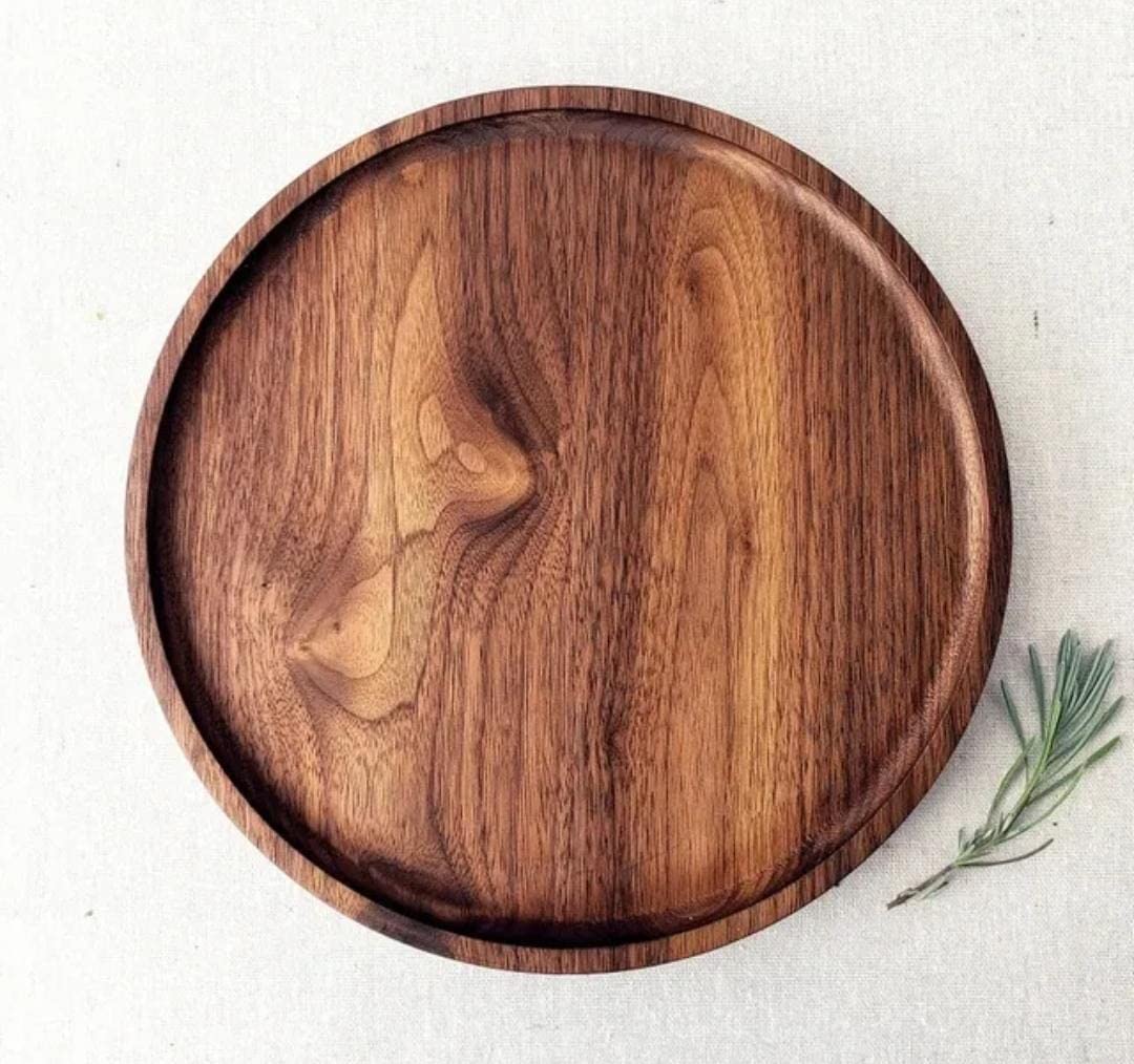 Hayah Wood - pizza tray - صينية بيتزا