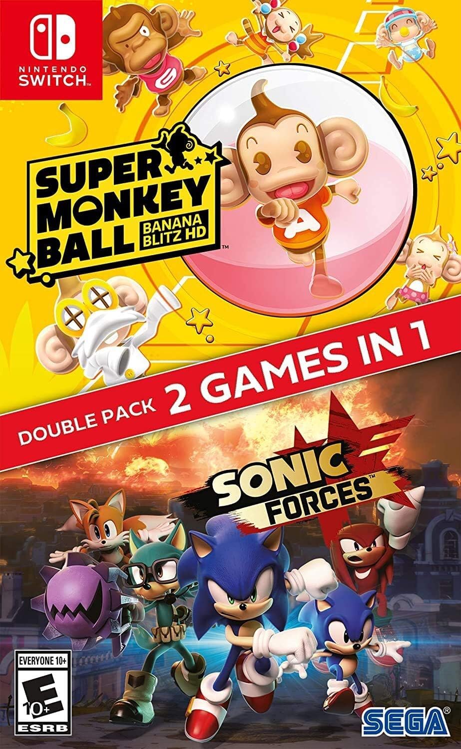 Sonic Forces + Super Monkey Ball: Banana Blitz for Nintendo Switch