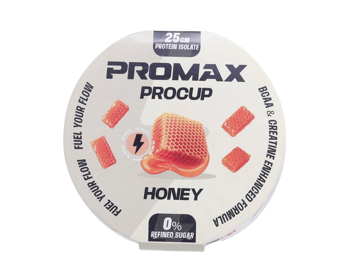 PROMAX PROCUP Honey, High Protein Dessert Cup with 25g Isolate, BCAA, Creatine & No Refined Sugar