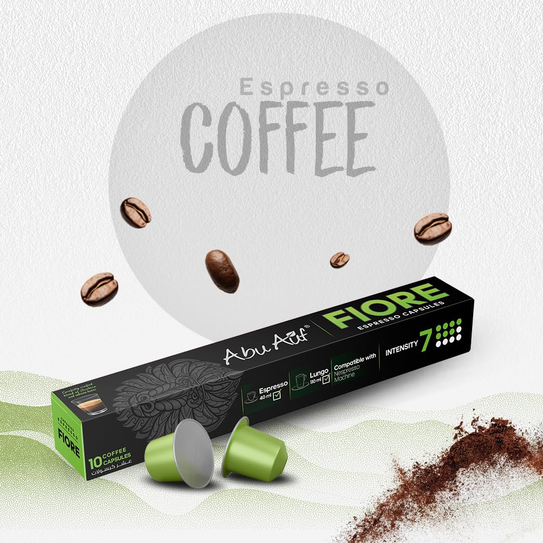 Flore Espresso Capsules 10 Cap