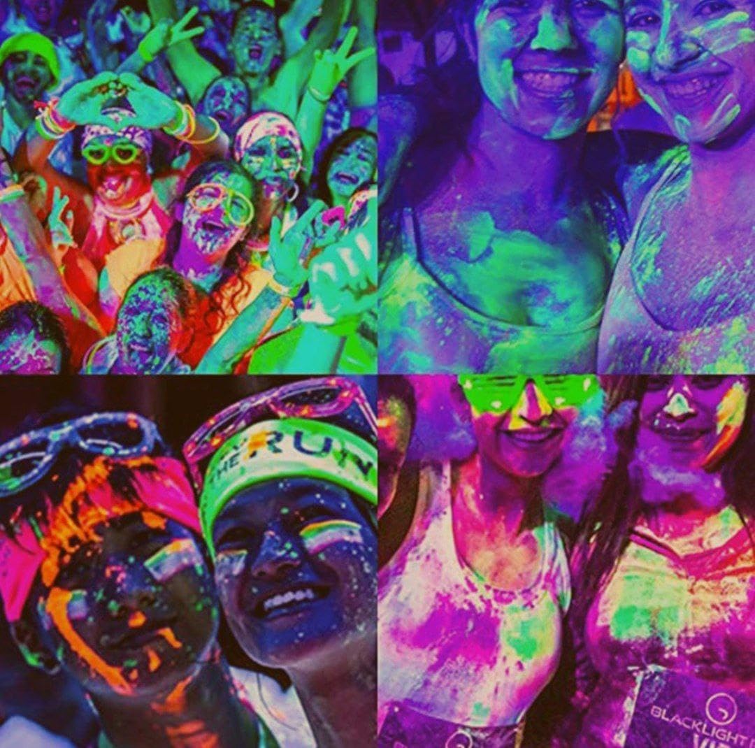 Glow in The Dark Face and Clothes Dye - Bright and Safe Colors - Our Own Product for Kids and Adults Generic