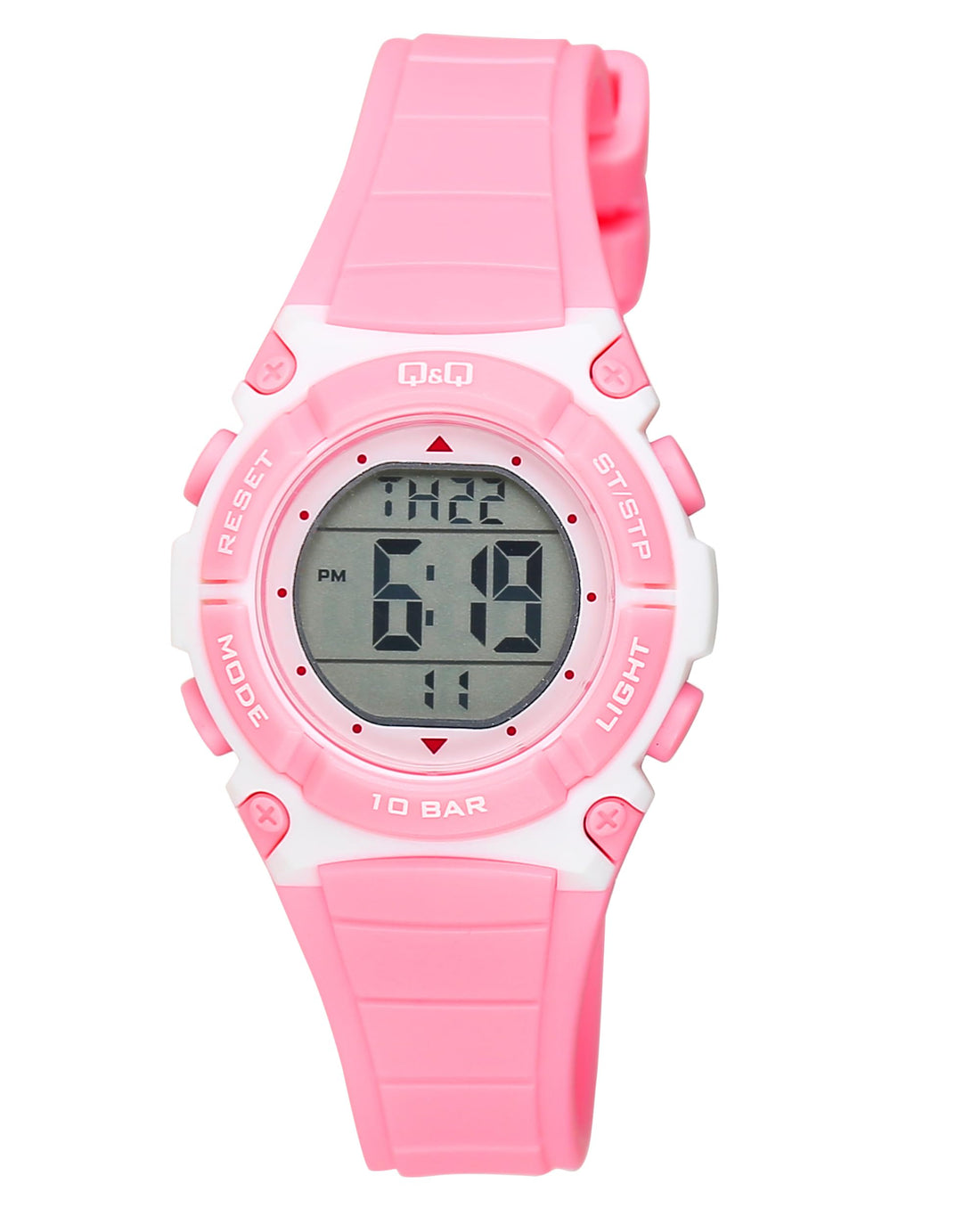Q&Q WATCHES Digital Clear Dial Girl's Watch-M187J002Y