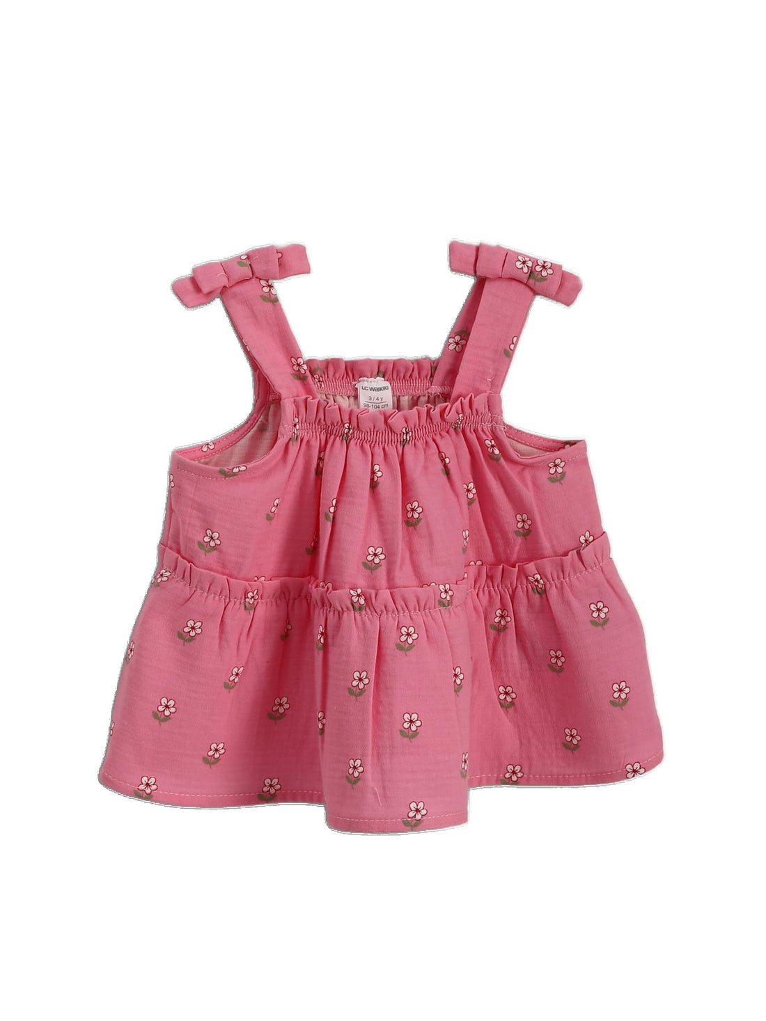 LC WAIKIKI Strappy Floral Girls' Muslin Blouse