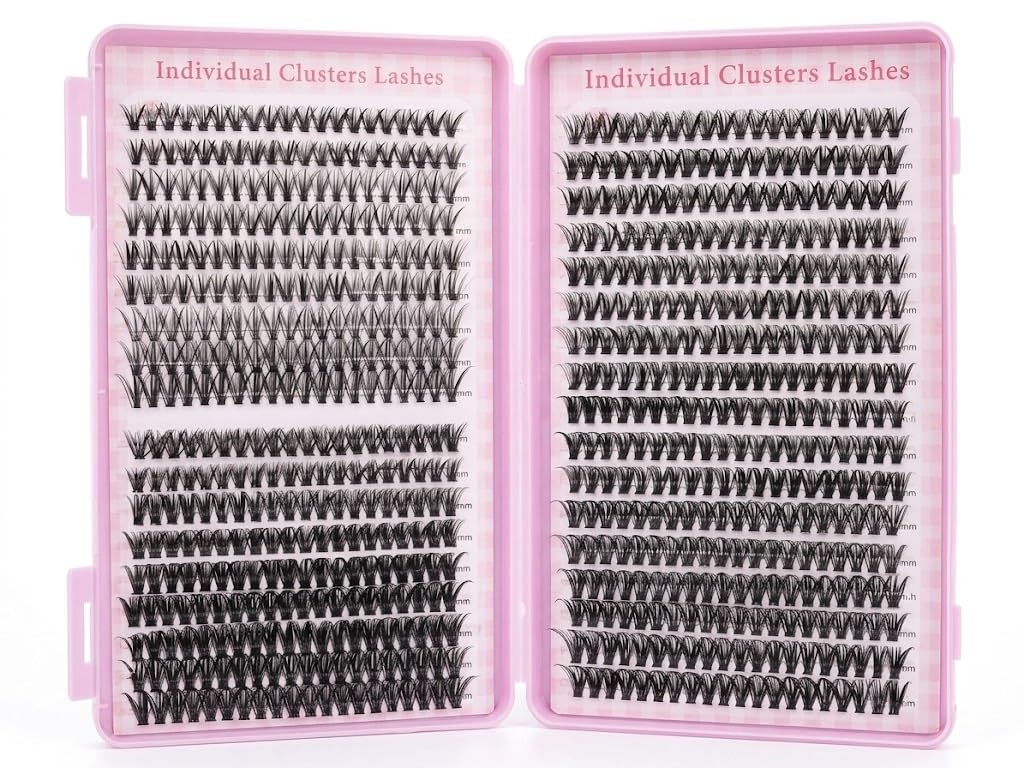 LAHES 660PCS - Extensions Individual Lash Volume 6D mink - FREE EYELASHES - Natural Eyelashes -ONE BY ONE (FN-21510)