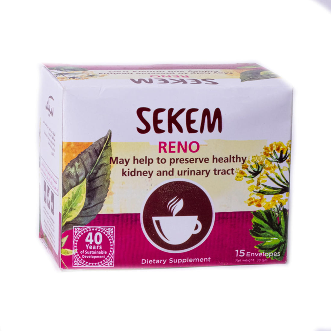 SEKEM Reno Herbal Tea – 15 Envelopes