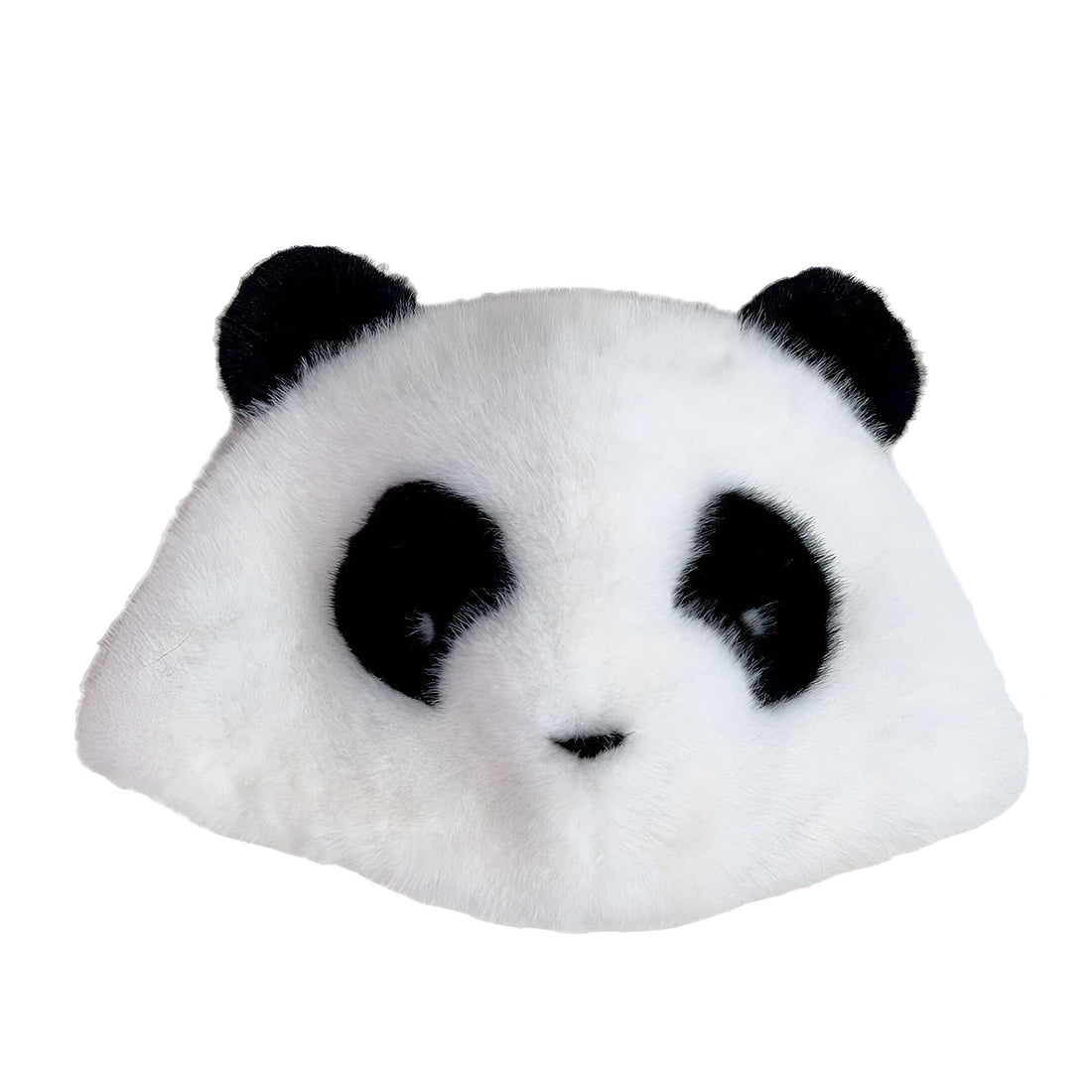 Women Beanies - Classic Simple Panda Plush Hat for Ladies Winter Warmth, Cute Animal Ears, Fluffy Skull Cap, Perfect for Girls Seeking Cozy and Stylish Winter Accessories