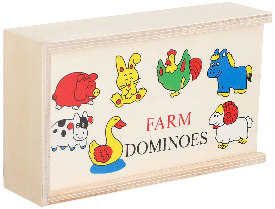 Farm Dominoes Wooden Toy