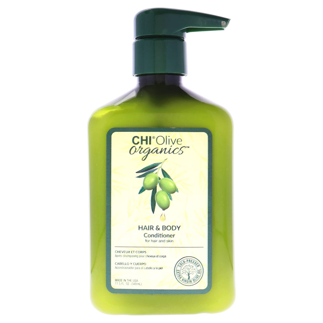 CHI OLIVE ORGANICS HAIR AND BODY CONDITIONER 11.5 OZ