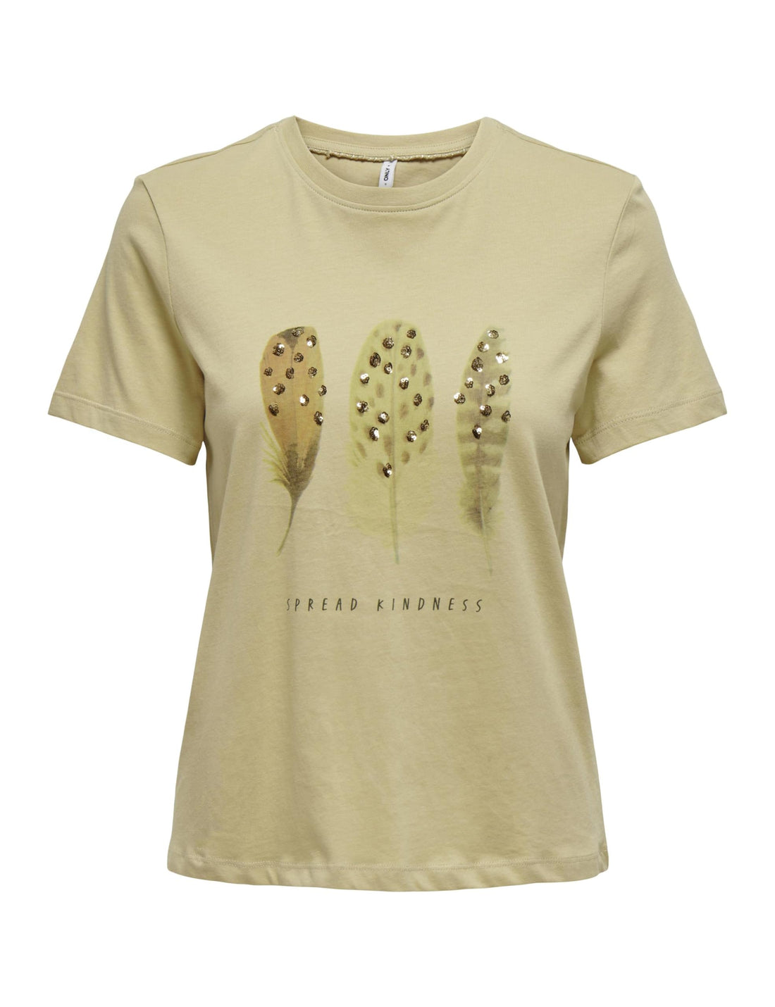 ONLY Women's Kita Life Feathers T-Shirt