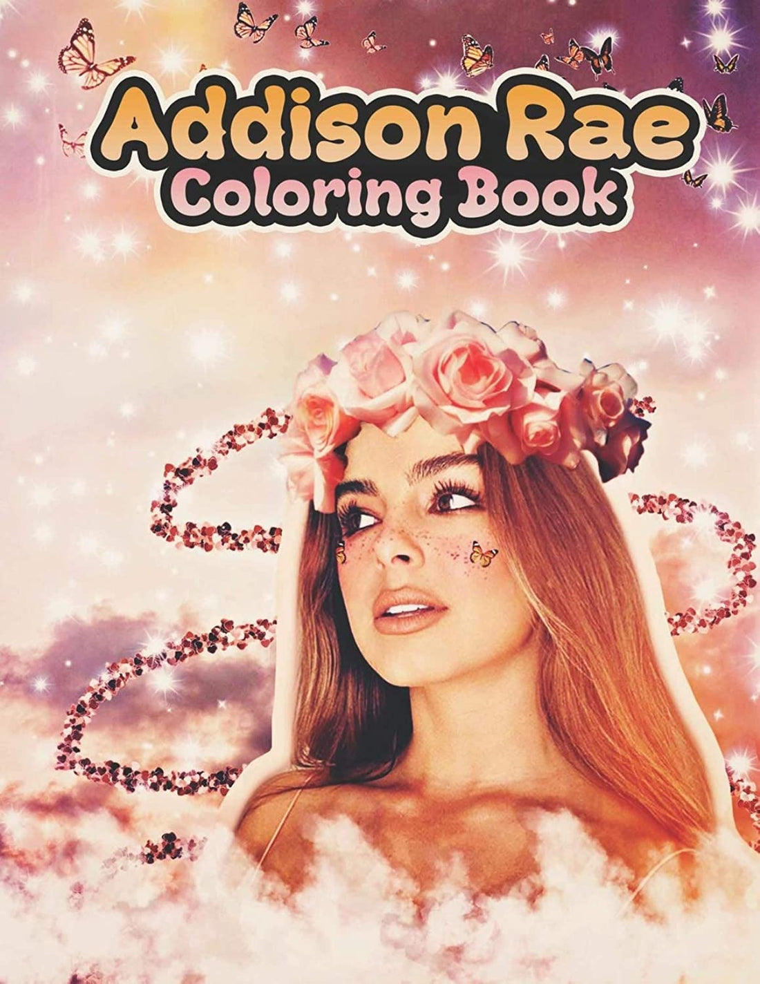 Independently Published Addison Rae Coloring Book: A Cool Coloring Book for Fans of Addison Rae...Lot of Designs to Color, Relax and Relieve Stress