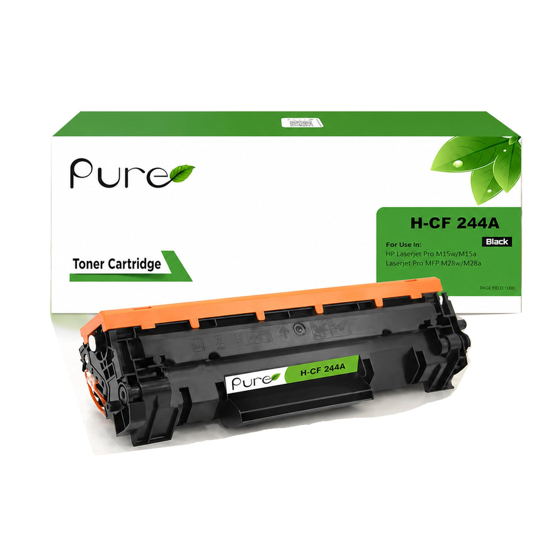 Black Toner 44A CF244A Pure Toner for HP Laserjet Pro MFP M28w M15w M28a M15a M29w M29a Printer