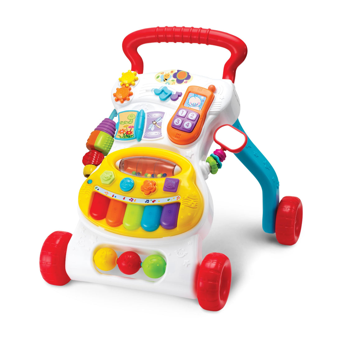 Winfun Grow with Me Musical Walker Play Set, Multicolor