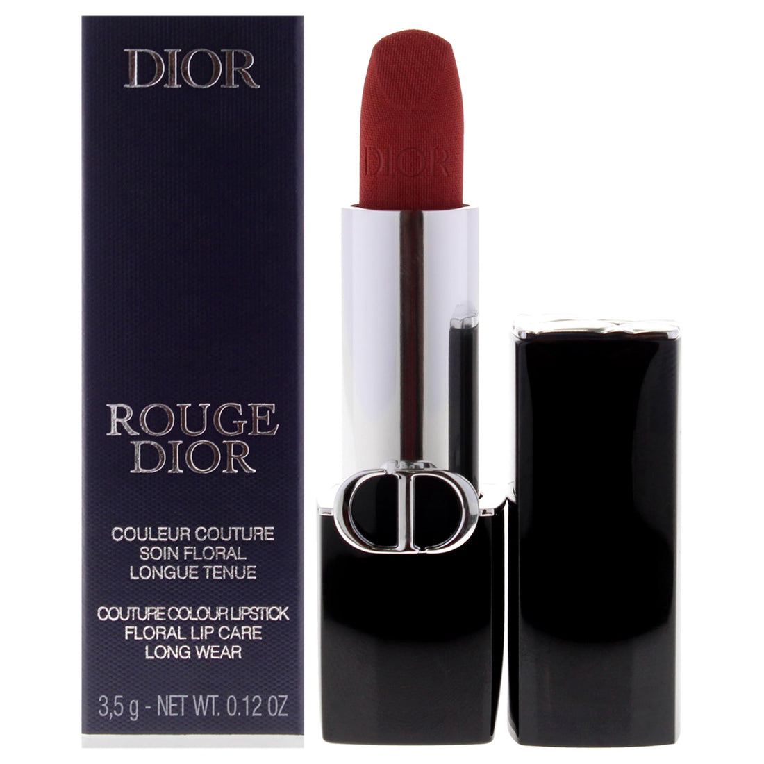 Rouge Dior Couture Colour Velvet Lipstick 772 Classic Rosewood - 3348901658485