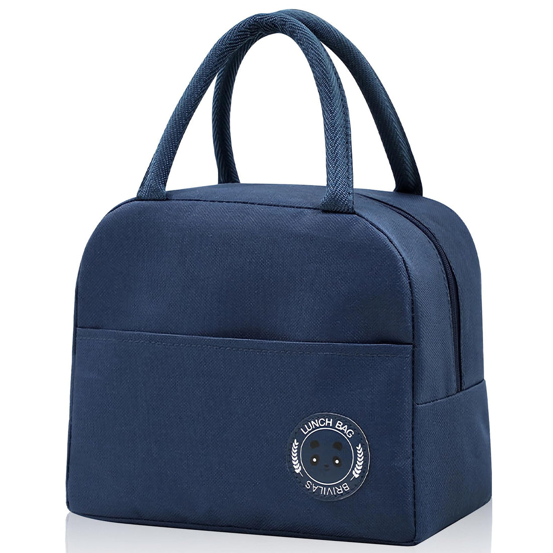 Bag Insulated Lunch Bags, Thermal Lunch Tote Bags for Men Kids Girls, Water-Resistant Lunch Organizer for Work, School, Picnic Outdoor (Navy Blue)