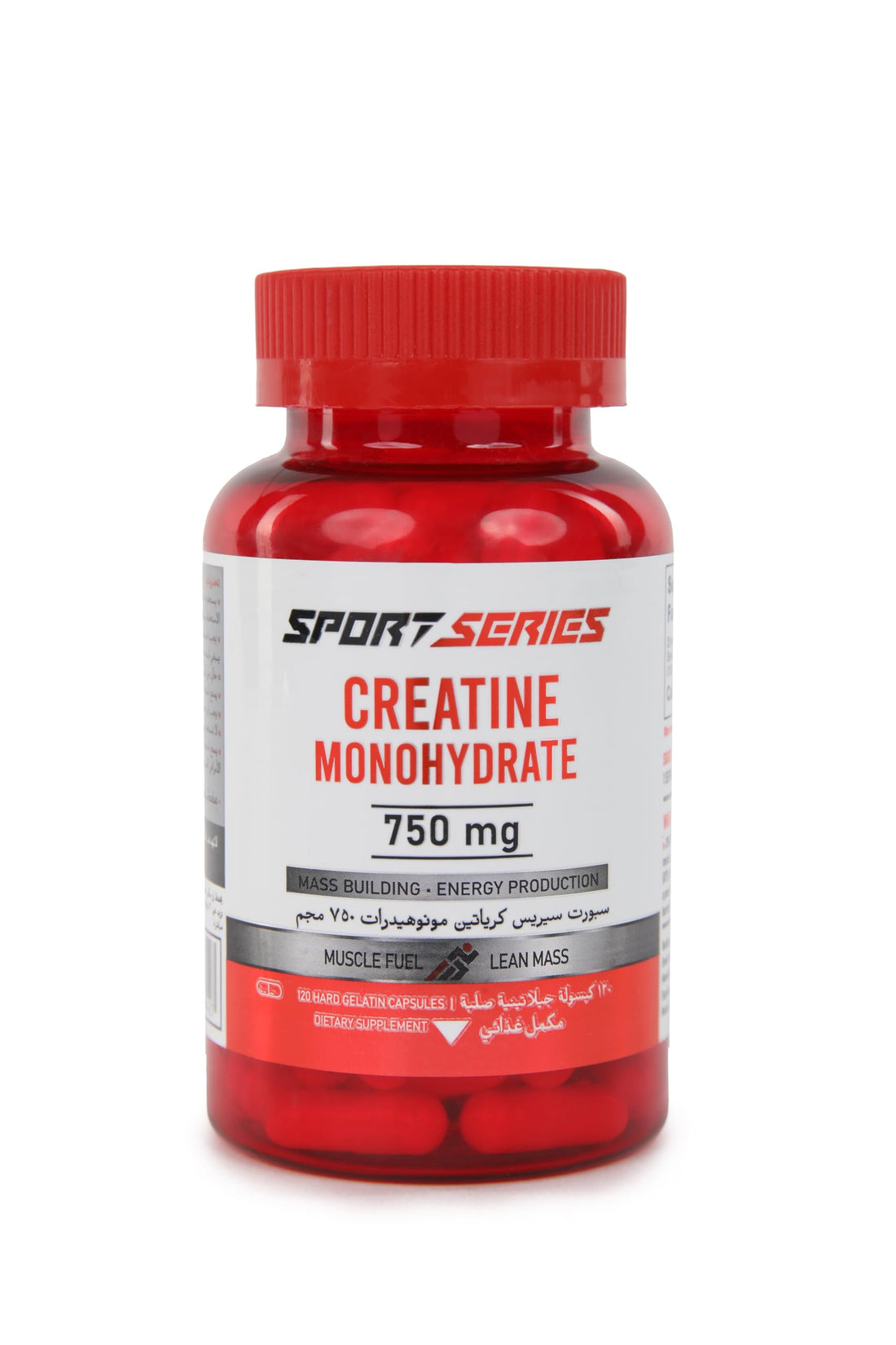 Creatine monohydrate Capsules | 120 Capsules | 20 Servings | Muscle Building | Pre-workout | RECOVERY | Mass Muscle Building