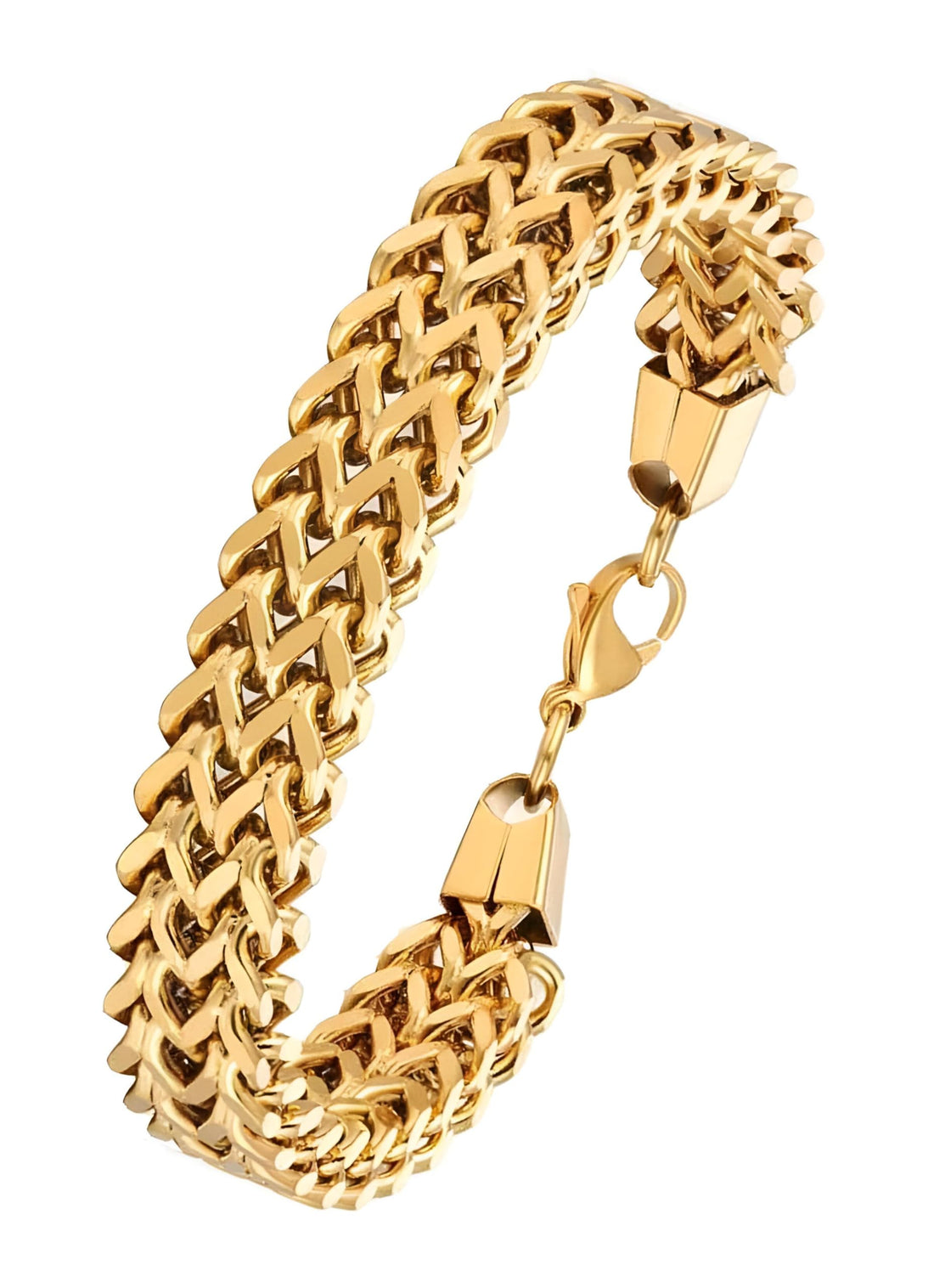 Armlet - Refined stainless steel men’s wear accessory that pairs sleek durability with stylish elegance, enhancing outfits while offering a versatile and timeless fashion statement