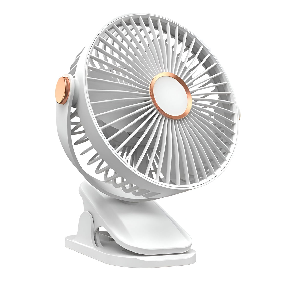Personal Fan - Small, Portable Rechargeable Desk Fan with 360-Degree Rotation and Clip, Perfect for Strollers, Camping, and Everyday Use (1 option)