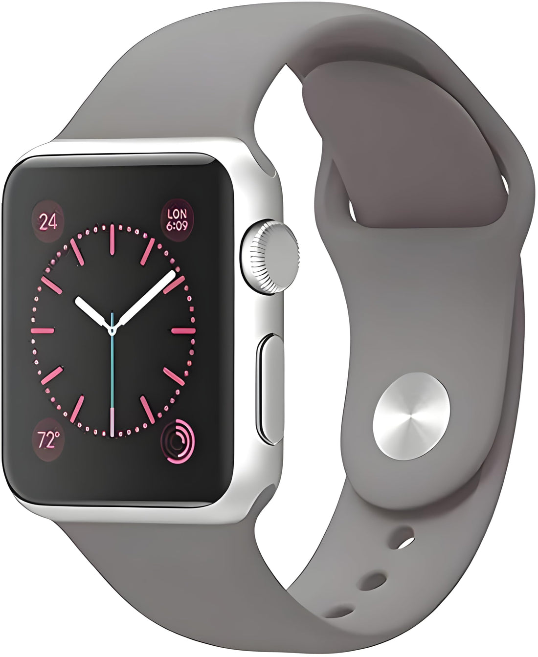 Nopatia Breathable Strap Compatible with Apple Watch 42mm (Series 10/11) / 41mm / 40mm / 38mm, Soft Silicone Sport Strap for Series SE/9/8/7/6/5/4/3/2/1