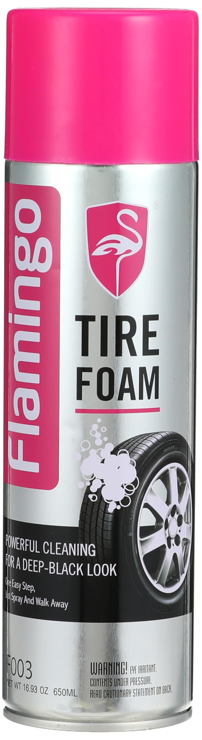 FLAMINGO CARCARE TECH Tire foam 650ml- tires & wheels polish