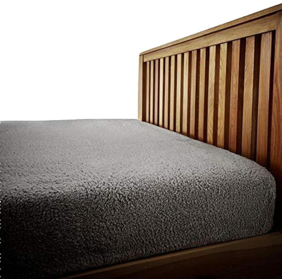 Snooze, Fitted Fleece - Gray - 120*195 cm
